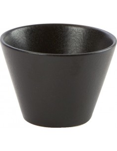 Graphite Conic Bowl 9cm/3.5" 20cl/7oz - Pack of 6