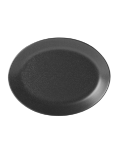Graphite Oval Plate 30cm/12" - Pack of 6