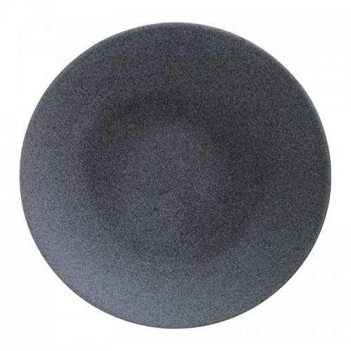 Kernow Coupe Plate 32cm Grey (Pack of 3)