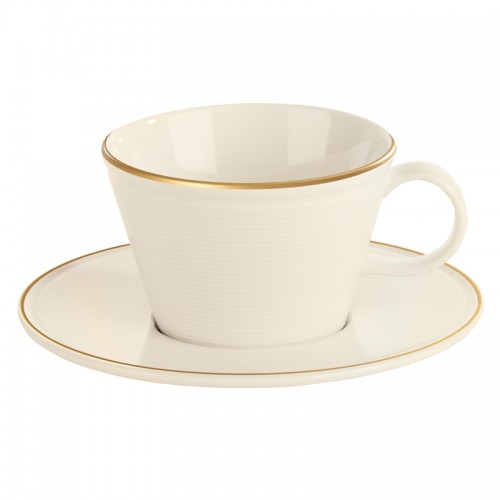Line Gold Band Cappuccino Cup 25cl