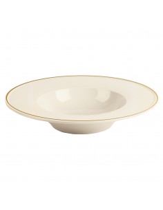 Line Gold Band Pasta Plate 30cm