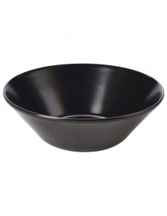 Luna Serving Bowl 24 ? X8cm H Black Stoneware - Quantity 6