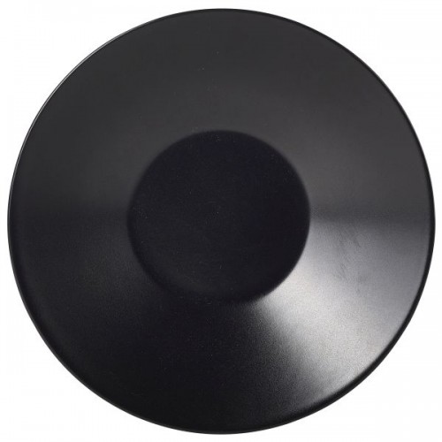 Luna Soup Plate 23 ? X 5cm H Black Stoneware - Quantity 6
