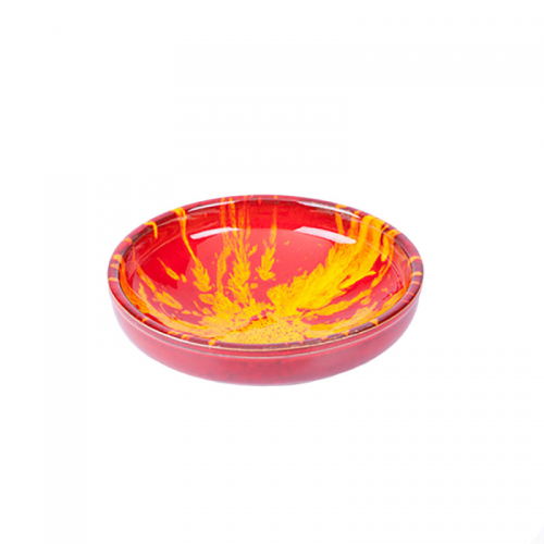 Manoli Speckle 17cm Bowl Red & Yellow Speckle (Pack of 4)