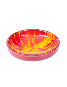 Manoli Speckle 25cm Bowl Red & Yellow Speckle (Pack of 4)
