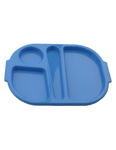 Meal Tray Blue 28 x 23cm Polycarbonate