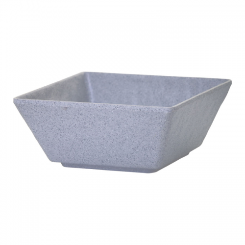 Mirage Martello Grey 24cm Square Bowl 3ltr (Pack of 2)