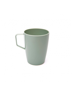 Mug Grey Green Anti Bac Polycarbonate 28.5cl