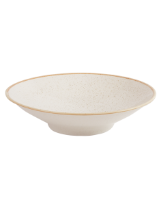 Oatmeal Footed Bowl 26cm - Pack of 6