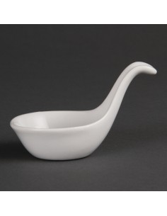 Olympia Miniature Spoon Shape Dipping Bowls 57x 57mm