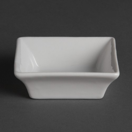 Olympia Miniature Square Dishes 75mm