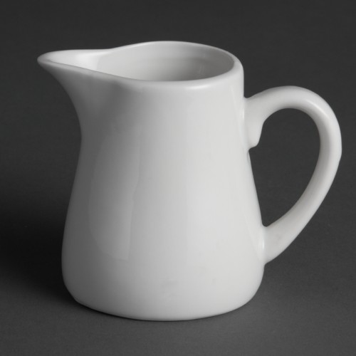 Olympia Whiteware Cream and Milk Jugs 170ml 6oz