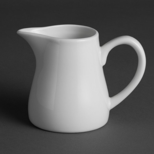 x6-57ml Dishwasher Safe Details about   Olympia Whiteware Milk and Cream Jugs in White 