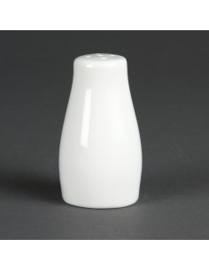 Olympia Whiteware Pepper Shakers 90mm