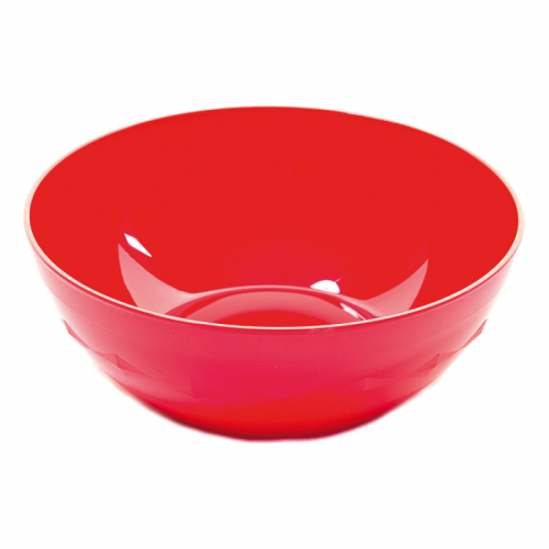 Polycarbonate Tableware Bowl Red 24cm