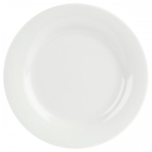 Porcelite Banquet Wide Rim Plate 17cm/6.5" - Pack of 6