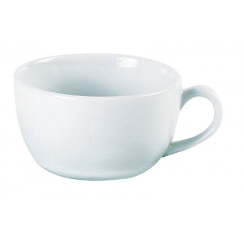 Porcelite Bowl Shape Cup 25cl/9oz - Pack of 6