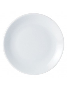 Porcelite Coupe Plate 18cm/7" - Pack of 6