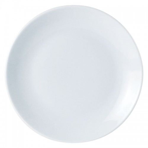 Porcelite Coupe Plate 24cm/9.5" - Pack of 6