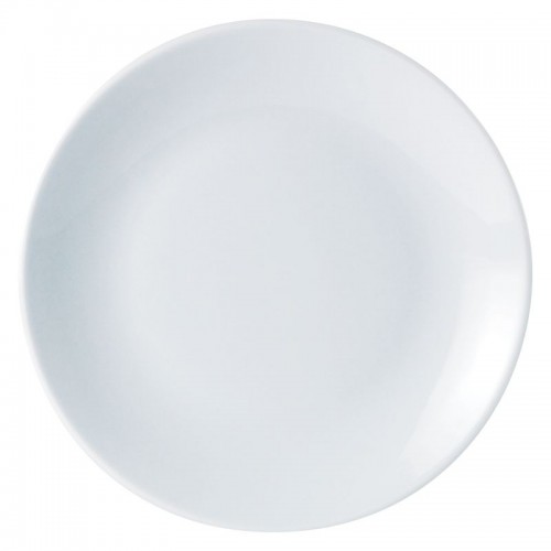 Porcelite Coupe Plate 26cm/10.25" - Pack of 6
