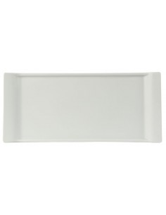 Porcelite Handled Rectangular Platter 36x15.5cm/14"x6" - Pack of 6