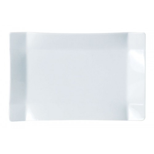 Porcelite Rect Serving Tray Dish 20x12.5cm/8"x5" - Pack of 6