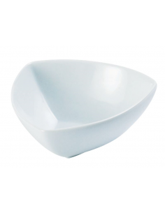 Porcelite Triangular Bowl 12.5cm/5" 28cl/10oz - Pack of 6