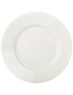 RG Tableware Wide Rim Plate 23cm - Quantity 6
