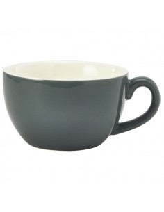 Royal Genware Bowl Shaped Cup 17.5cl/6oz Grey - Pack of 6