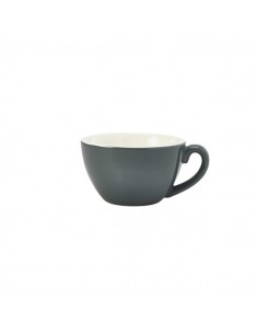 Royal Genware Bowl Shaped Cup 34cl Grey - Pack of 6