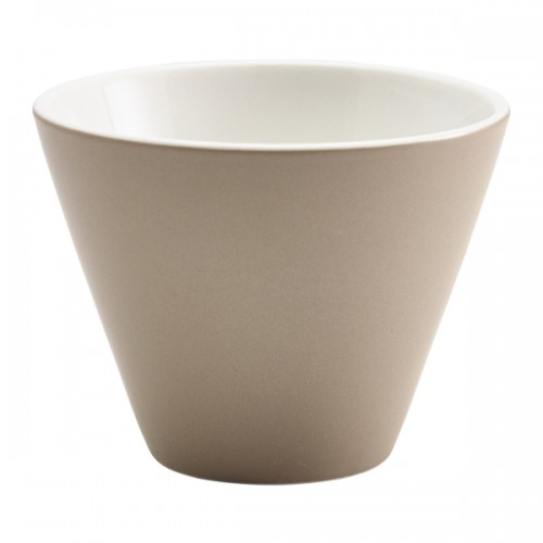 Royal Genware Conical Bowl 10.5cm Dia Stone - Pack of 6