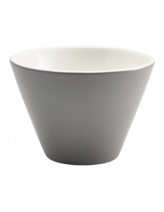 Royal Genware Conical Bowl 12cm Dia Slate - Pack of 6