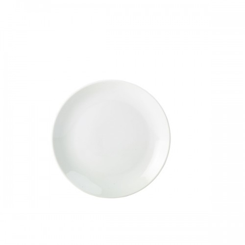 Royal Genware Coupe  Plate 24cm White - Pack of 6