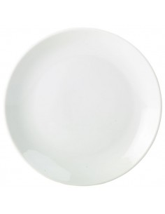 Royal Genware Coupe Plate 18cm White - Pack of 6