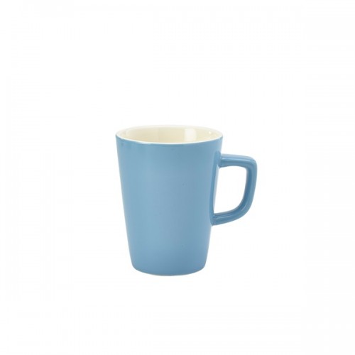 Royal Genware Latte Mug 34cl Blue - Pack of 6
