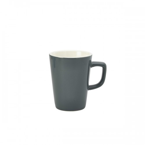 Royal Genware Latte Mug 34cl Grey - Pack of 6
