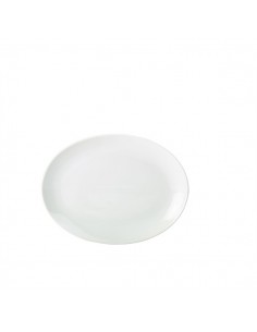 Royal Genware Oval Plate 25.4 cm / 10" - Pack of 6