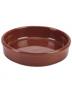 Royal Genware Round Dish 14.5cm Terracotta - Pack of 6