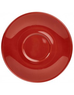 Royal Genware Saucer 12cm Red - Pack of 6