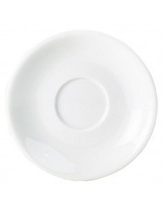 Royal Genware Saucer 17cm For 40cl Cup - Quantity 6