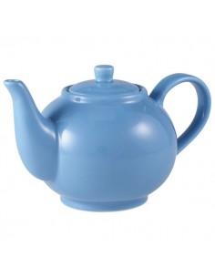 Royal Genware Teapot 45cl Blue - Pack of 6