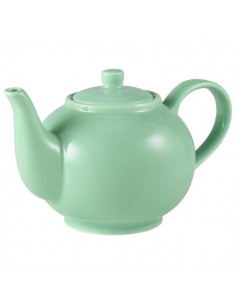 Royal Genware Teapot 45cl Green - Pack of 6