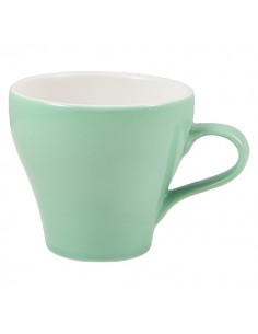 Royal Genware Tulip Cup 35cl Green - Pack of 6