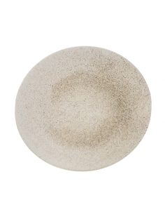 Shore Coupe Plate 32cm Cream (Pack of 3)
