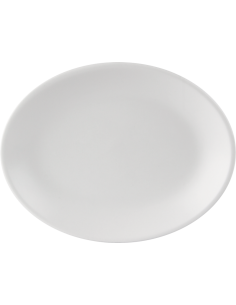 Simply Simply Tableware 24.5 x 19cm Oval Plate - Pack of 6