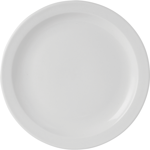 Simply Simply Tableware Narrow Rim 25.5cm/10" Plate - Pack of 6