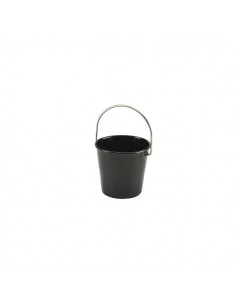 Stainless Steel Miniature Bucket 4.5cm ÃÂ Black