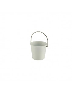 Stainless Steel Miniature Bucket 4.5cm ÃÂ White