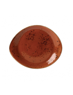 Steelite Craft Terracotta Freestyle Plates 255mm