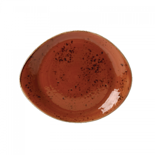 Steelite Craft Terracotta Freestyle Plates 255mm